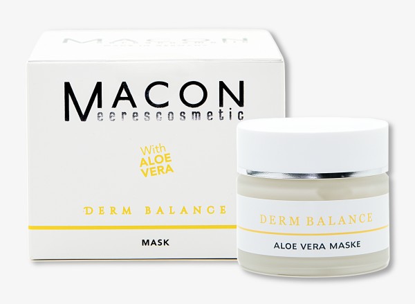 Macon Meereskosmetik - Aloe Vera Creme Maske - Derm Balance